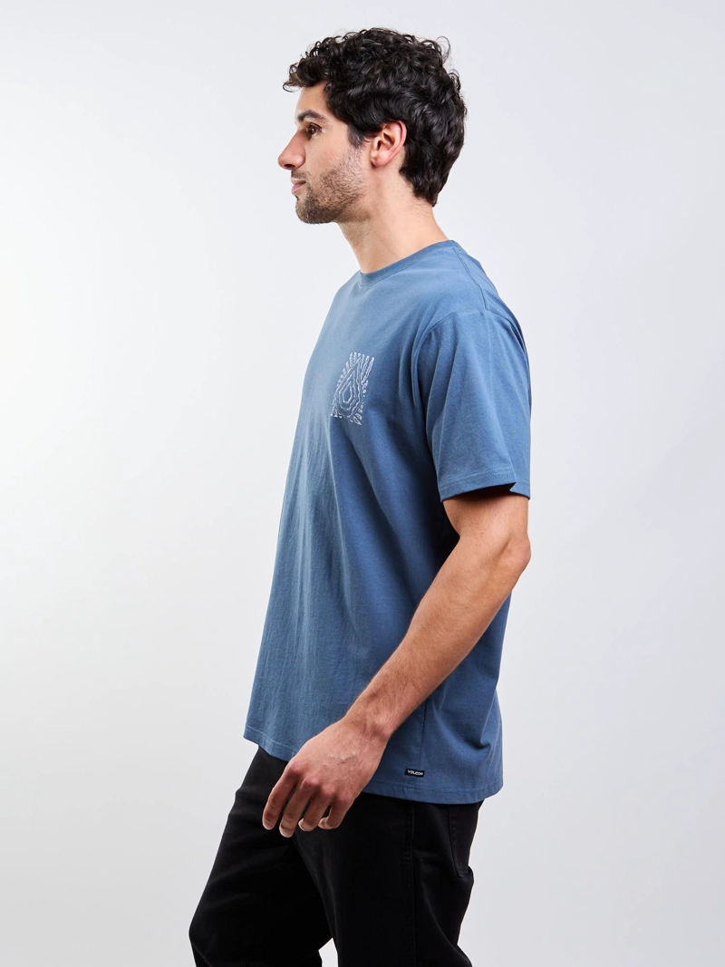 POLERA MC RADIATION AZUL HOMBRE VOLCOM - 3