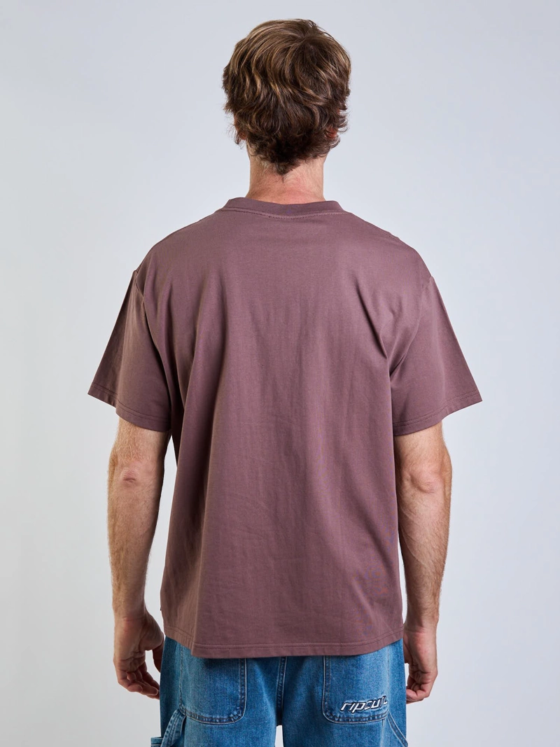 POLERA MC RUSTY WSC CAFE  HOMBRE RUSTY - 6