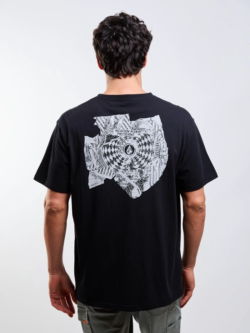 POLERA MC POVJ REVELATION NEGRO HOMBRE VOLCOM - 2