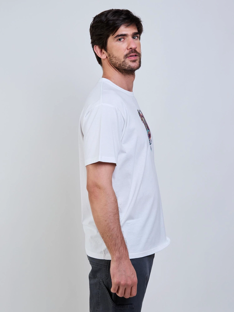 POLERA MC CONSERVE BLANCO HOMBRE VOLCOM - 5
