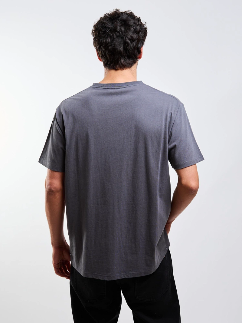 POLERA MC STONEBLANKS BSC GRIS HOMBRE VOLCOM - 2