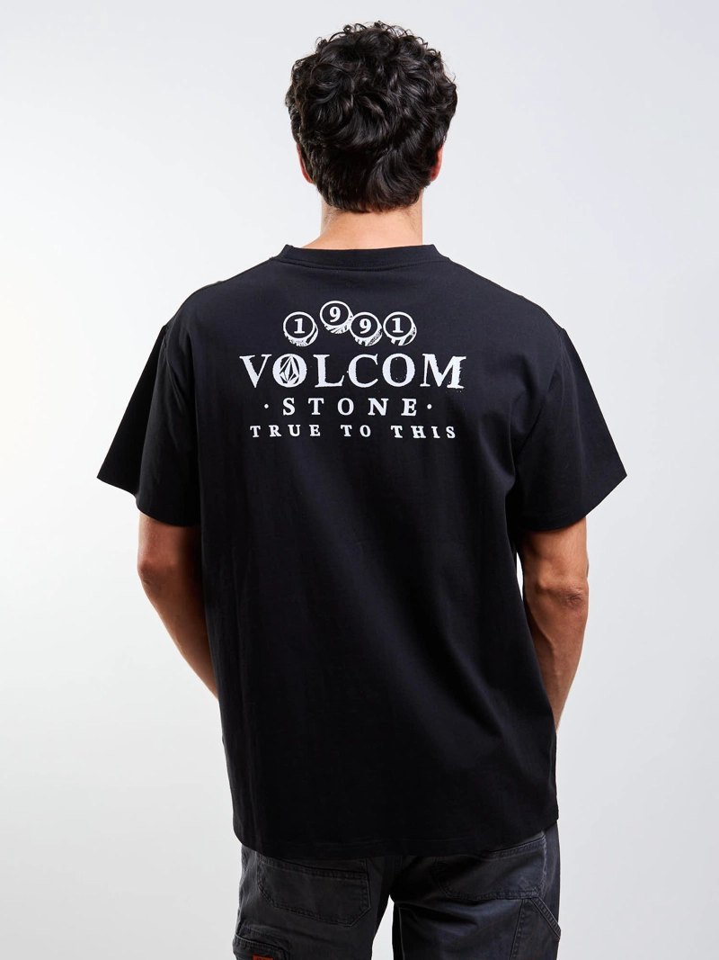 POLERA MC VEEVO NEGRO HOMBRE VOLCOM - 6