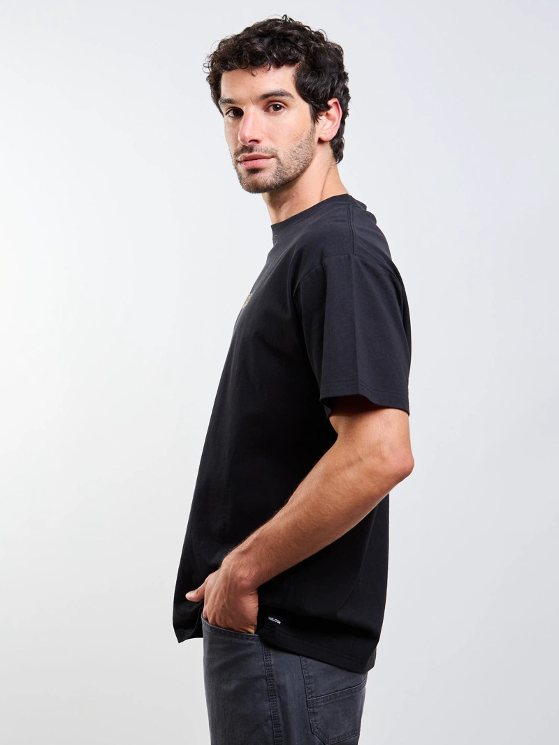 POLERA MC VEEVO NEGRO HOMBRE VOLCOM - 7