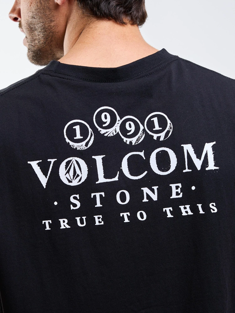 POLERA MC VEEVO NEGRO HOMBRE VOLCOM - 8