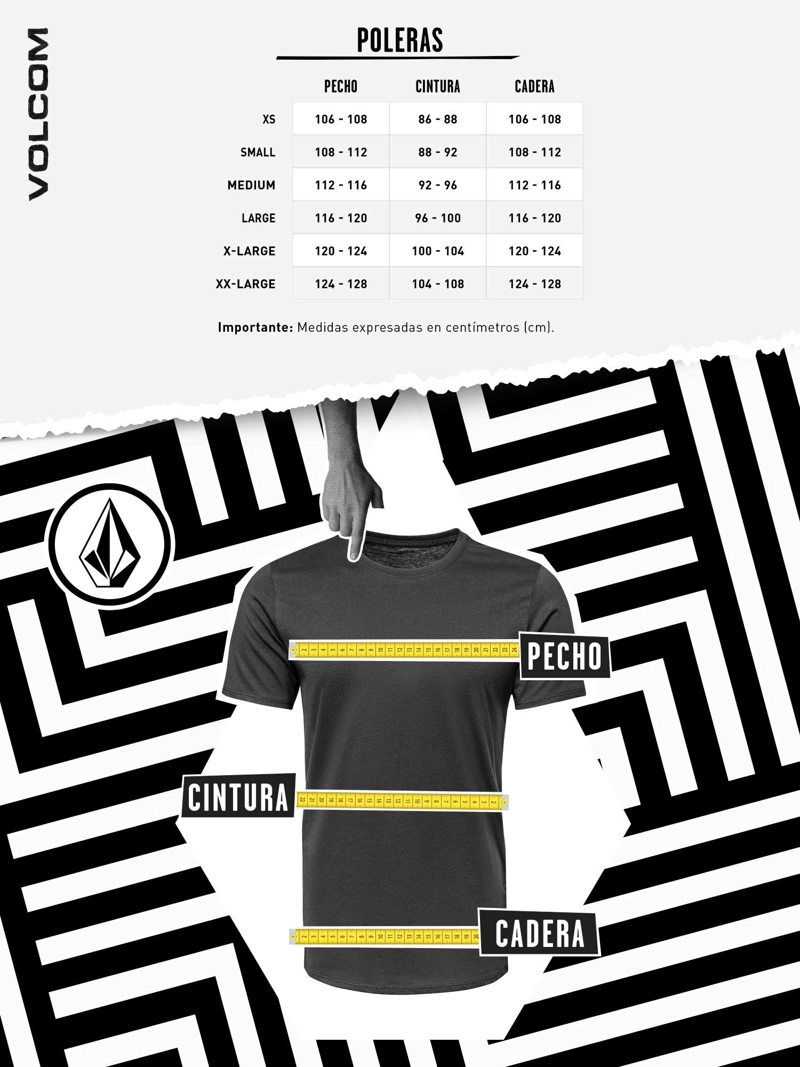 POLERA ML DRAIN YOU VERDE HOMBRE VOLCOM - 5