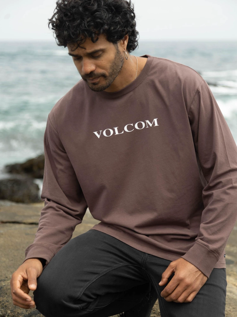POLERA ML VLC STONE CAFE  HOMBRE VOLCOM - 2