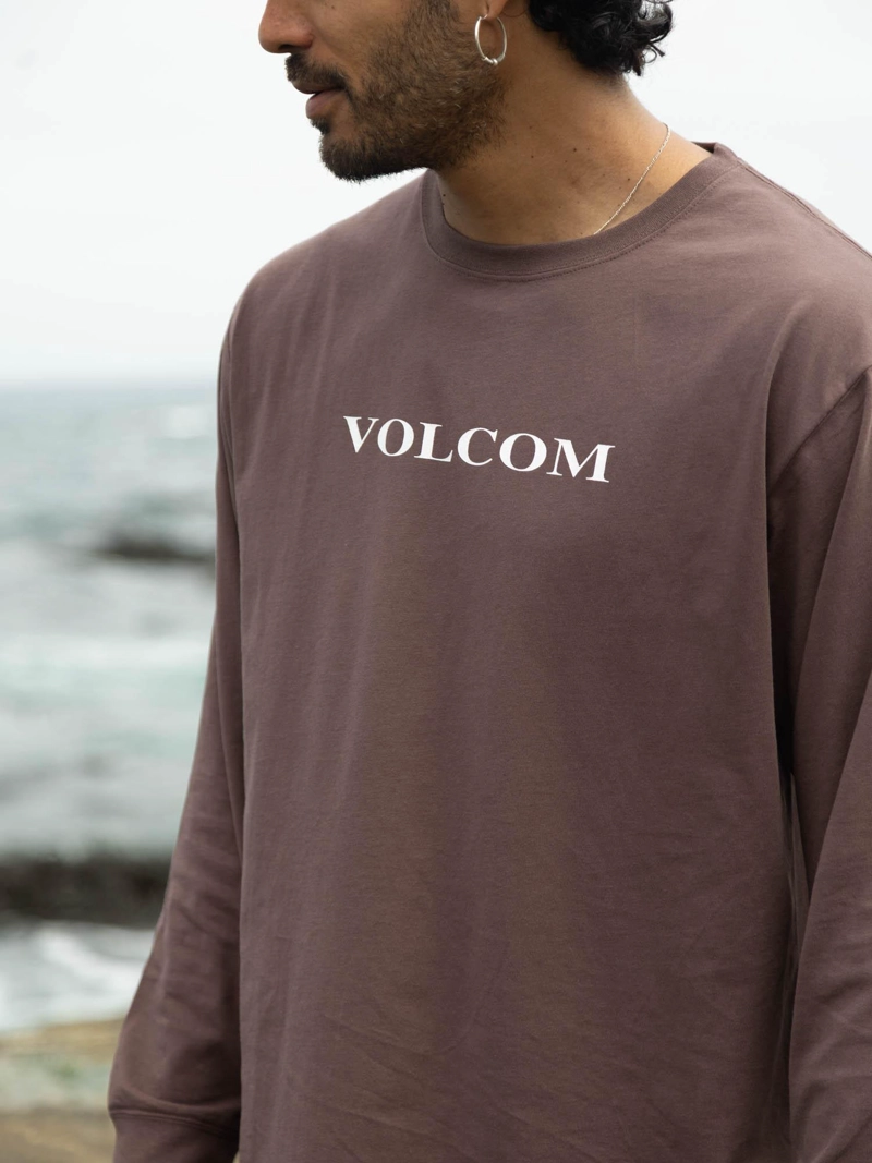POLERA ML VLC STONE CAFE  HOMBRE VOLCOM - 3