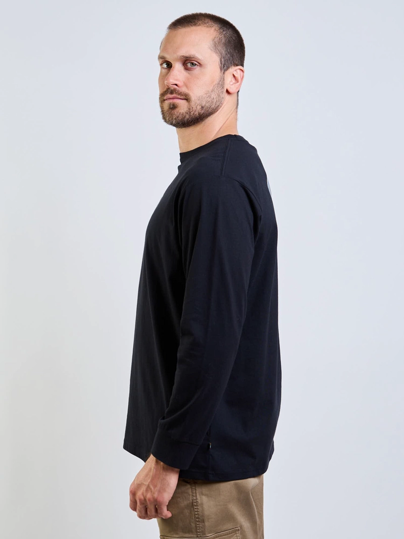 POLERA ML RUSTY TARGET NEGRO HOMBRE RUSTY - 3