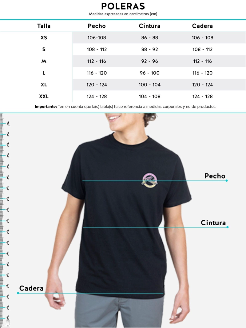 POLERA ML SPACE LAVA NEGRO HOMBRE RUSTY - 8
