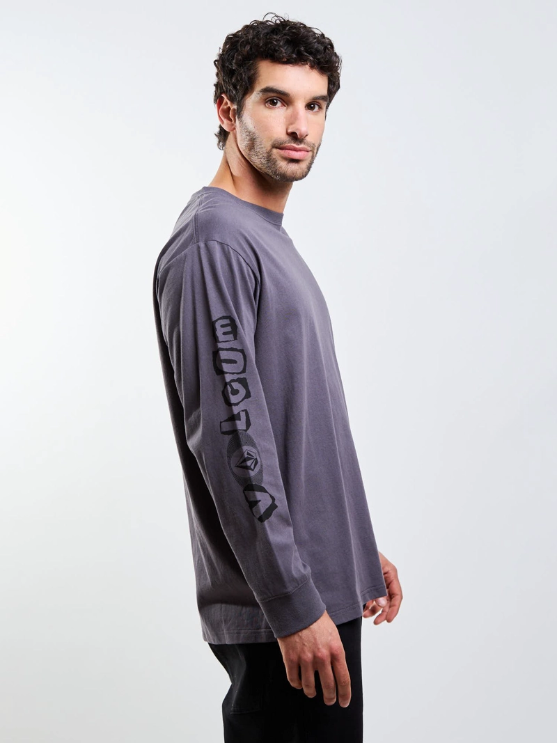 POLERA ML POVJ GRIS HOMBRE VOLCOM - 3