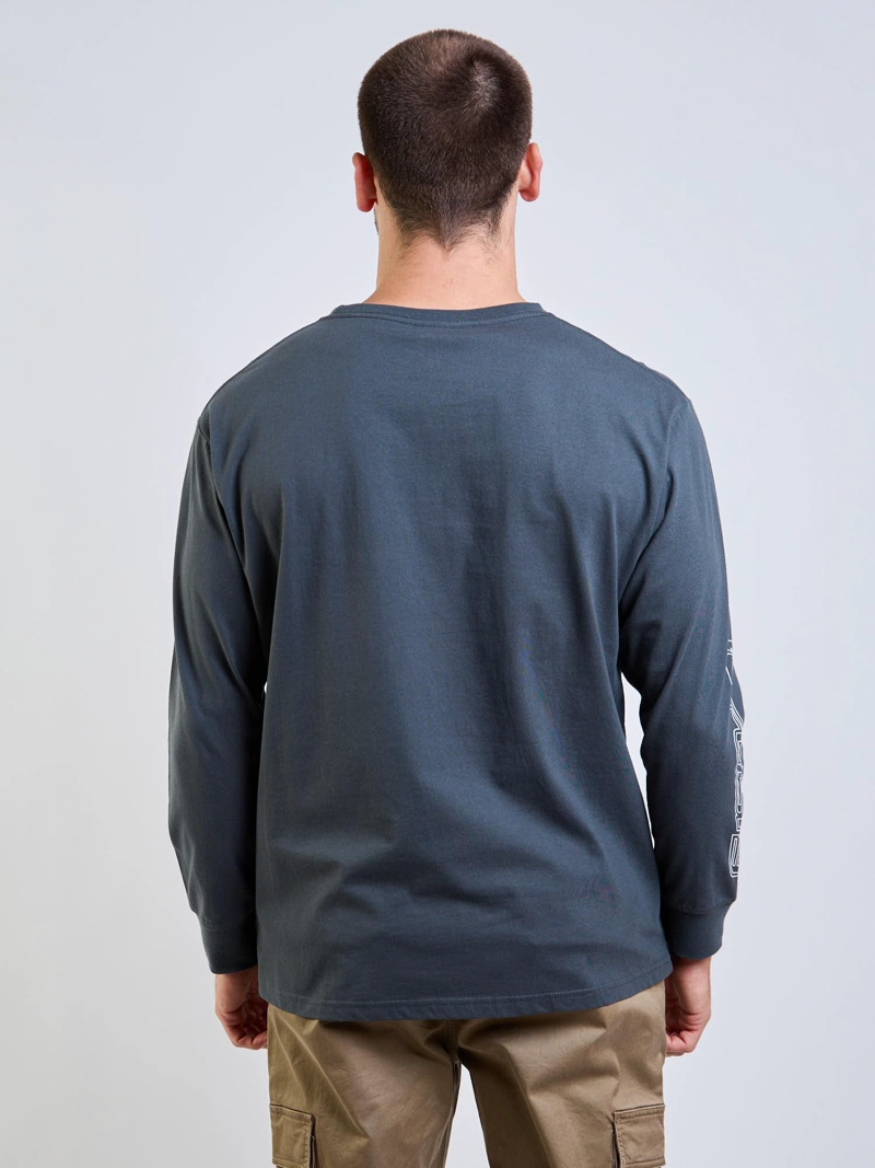 POLERA ML SPEED R GRIS HOMBRE RUSTY - 2