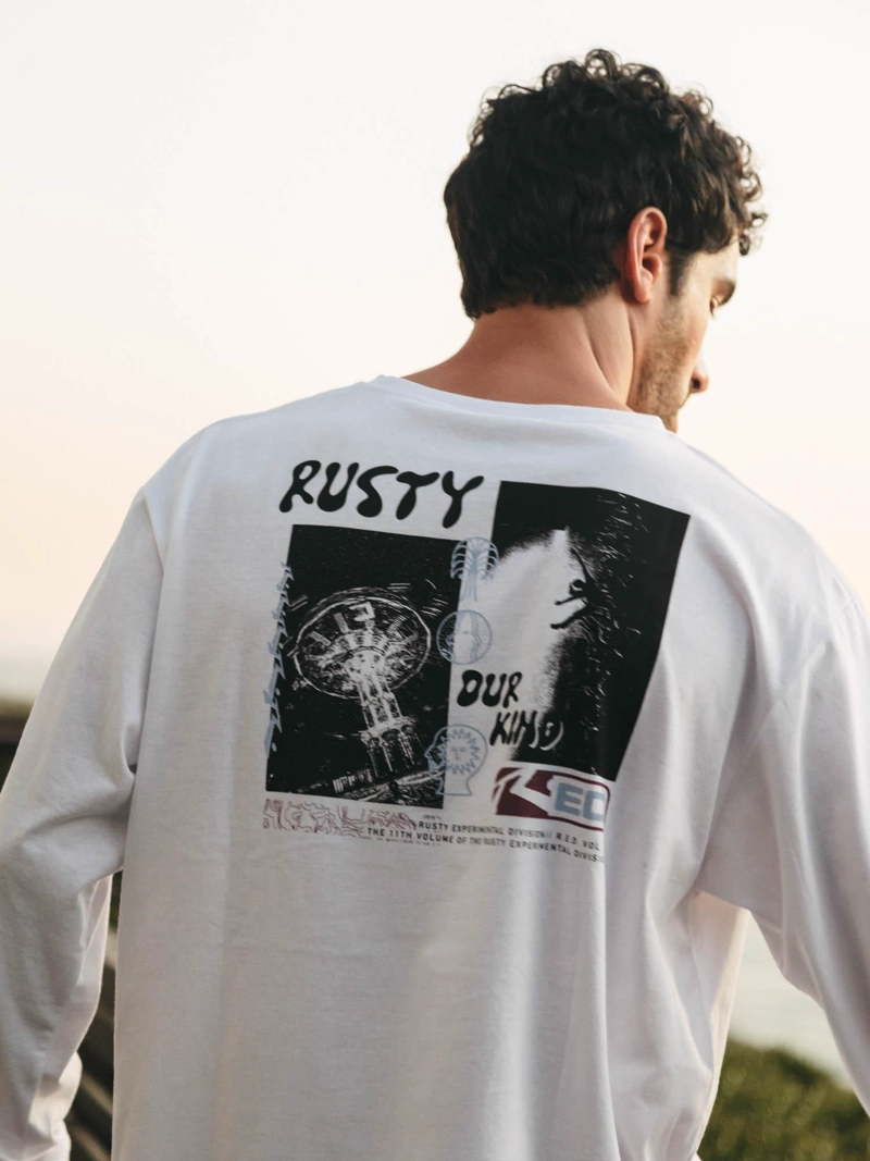 POLERA ML RED VOL. XI BLANCO HOMBRE RUSTY - 2