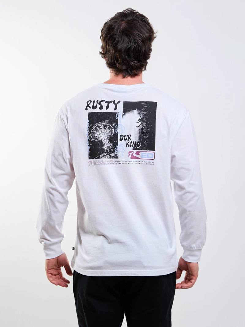 POLERA ML RED VOL. XI BLANCO HOMBRE RUSTY - 4