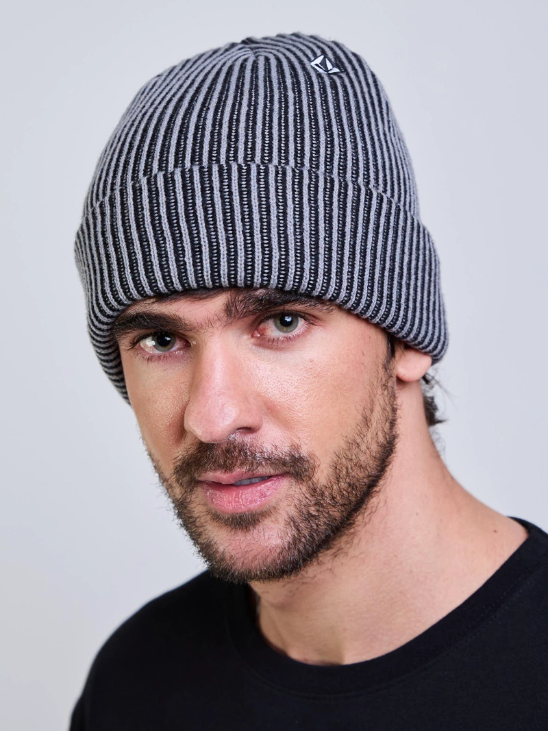 GORRO SKULLON GRIS HOMBRE VOLCOM - 4