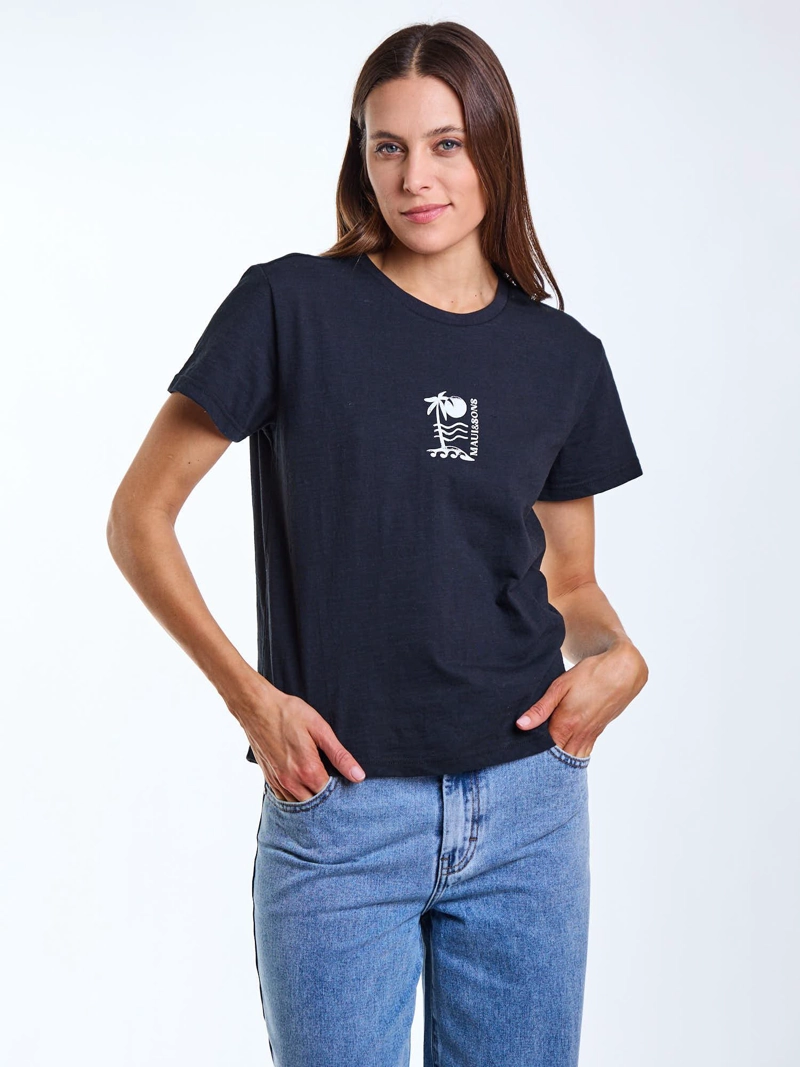 POLERA MC NIVA NEGRO MUJER MAUI AND SONS - 7