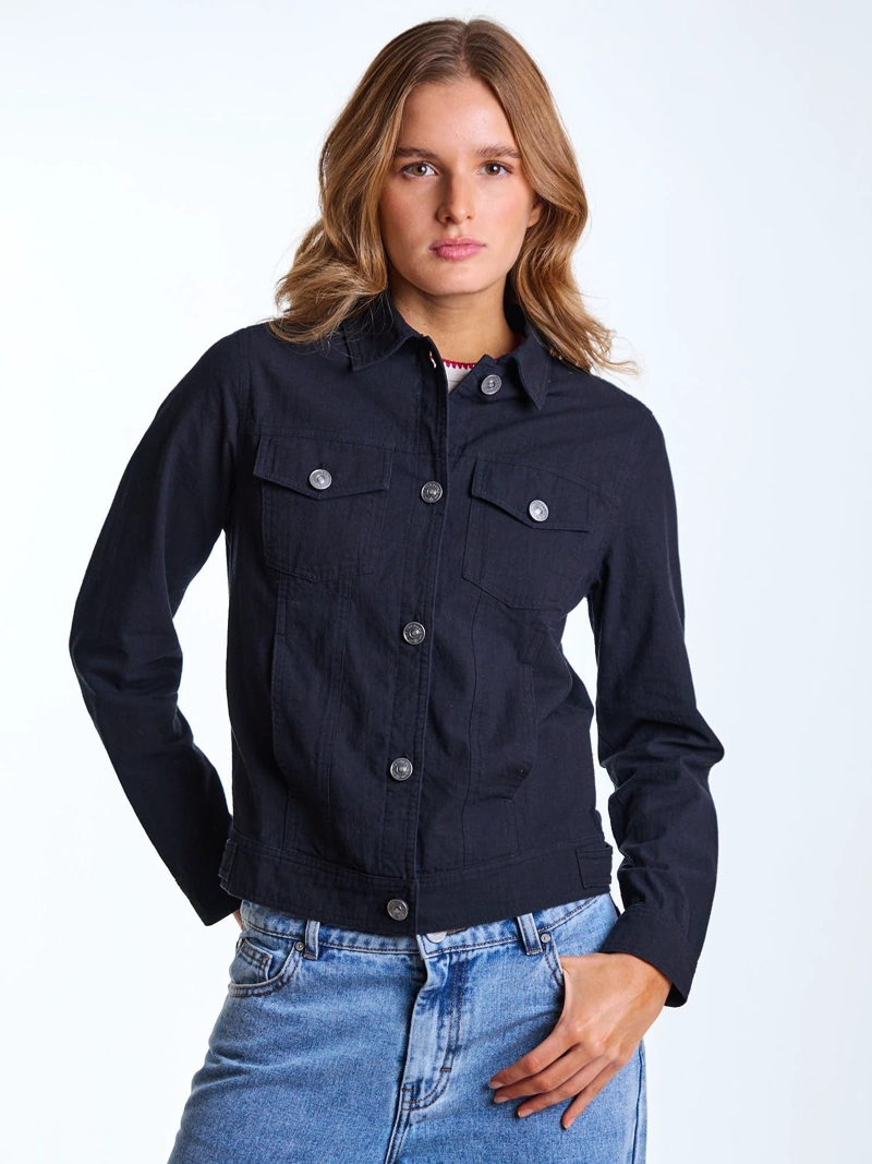 JACKET KOA NEGRO MUJER MAUI AND SONS - 1