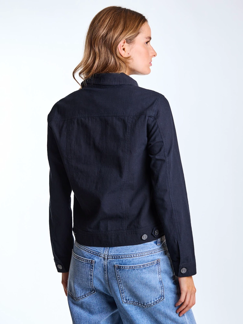 JACKET KOA NEGRO MUJER MAUI AND SONS - 2