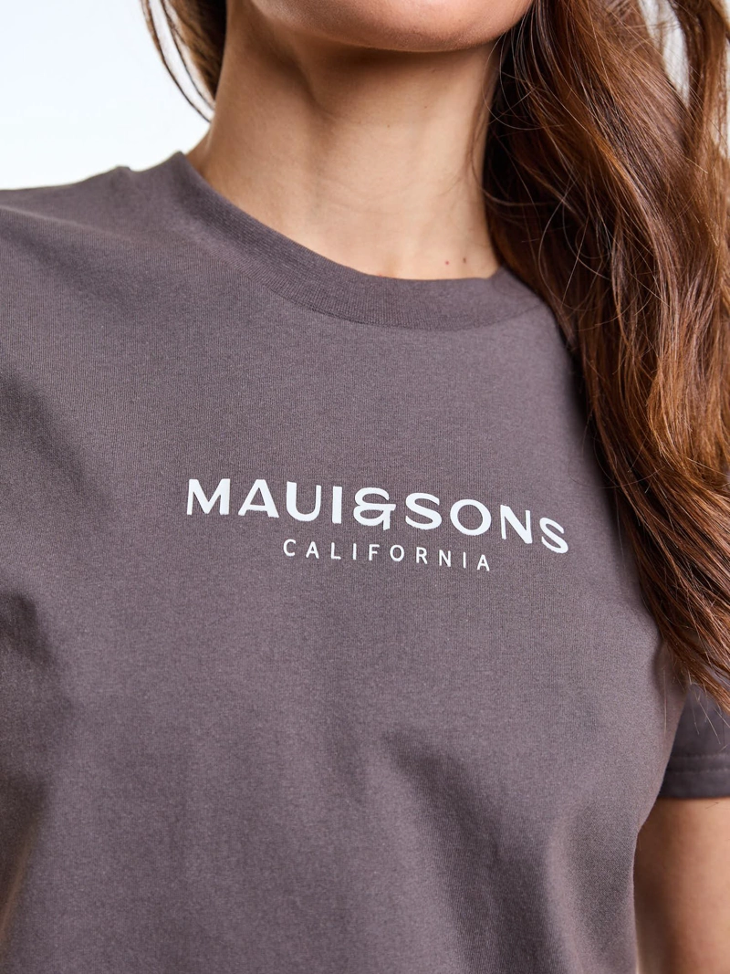 POLERA MC RHEA CAFE  MUJER MAUI AND SONS - 5