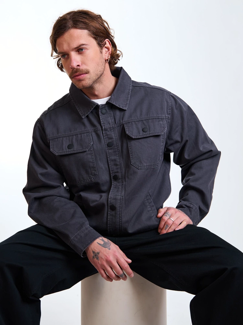 CHAQUETA TROPIC GRIS HOMBRE MAUI AND SONS - 8
