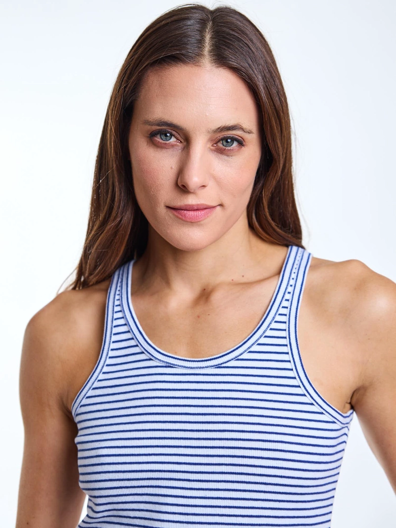 POLERA SM LIA CELESTE MUJER MAUI AND SONS - 4