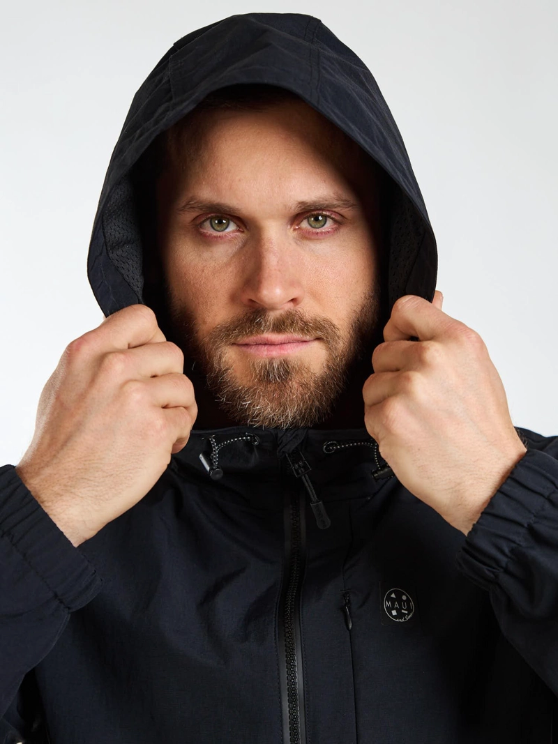CORTAVIENTO WAVE NEGRO HOMBRE MAUI AND SONS - 5