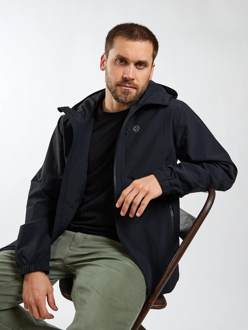 CORTAVIENTO WAVE NEGRO HOMBRE MAUI AND SONS - 8