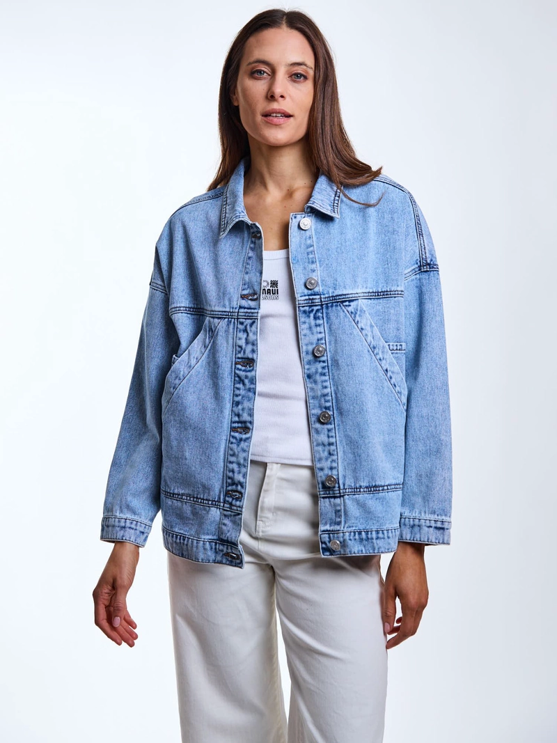 JACKET ALOHA CELESTE MUJER MAUI AND SONS - 6
