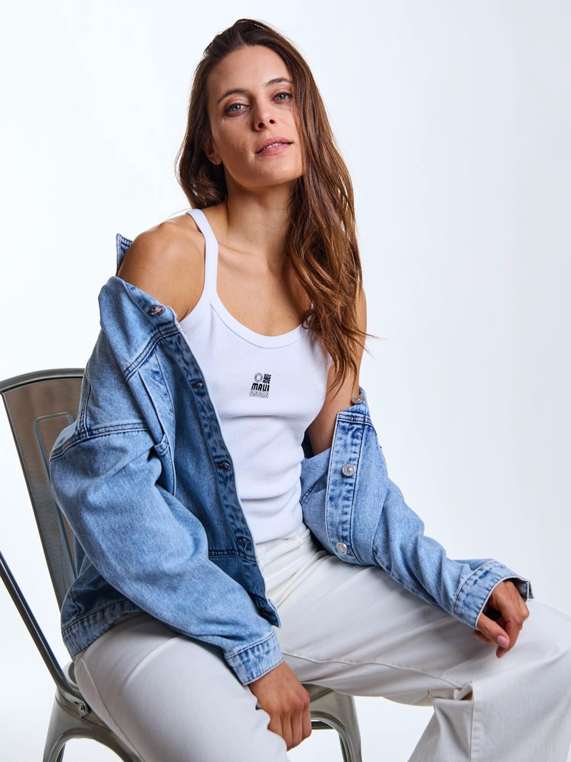JACKET ALOHA CELESTE MUJER MAUI AND SONS - 7