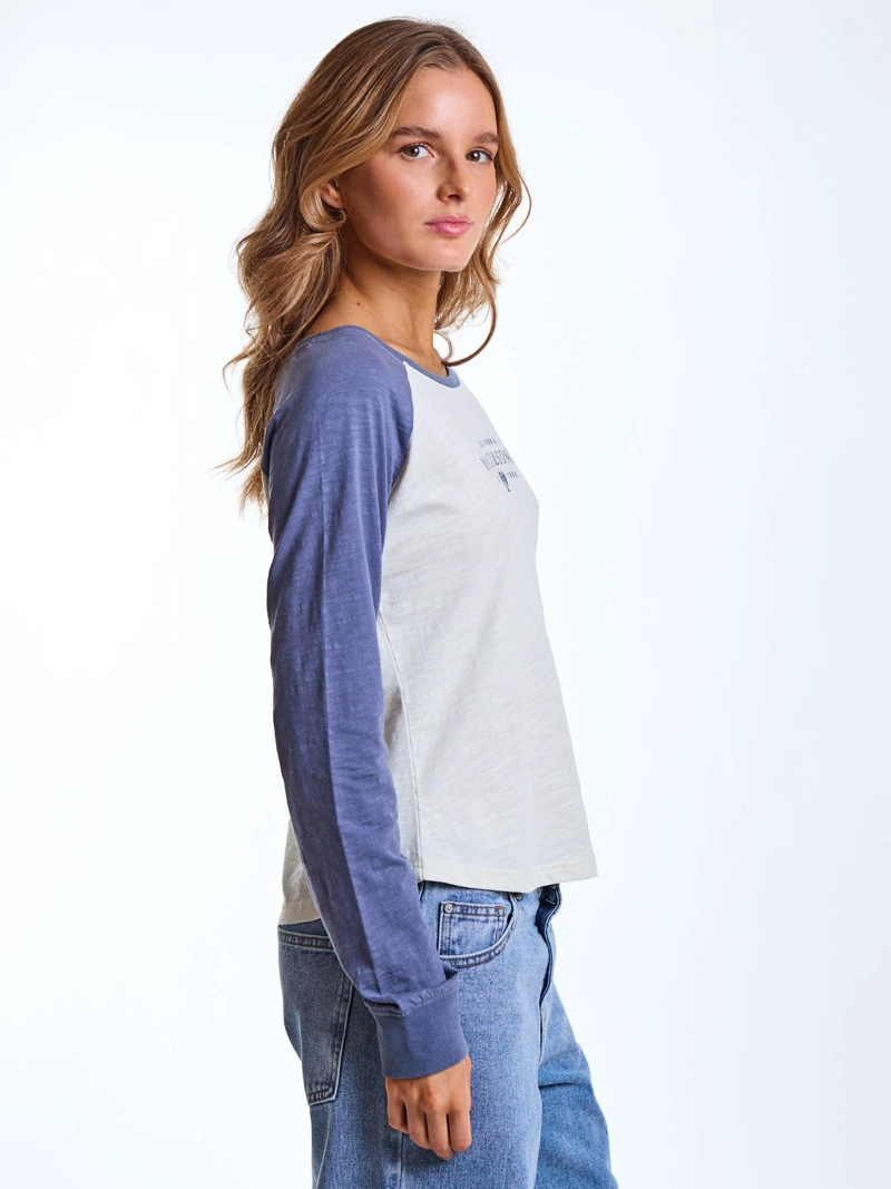 POLERA ML SOLA CELESTE MUJER MAUI AND SONS - 3