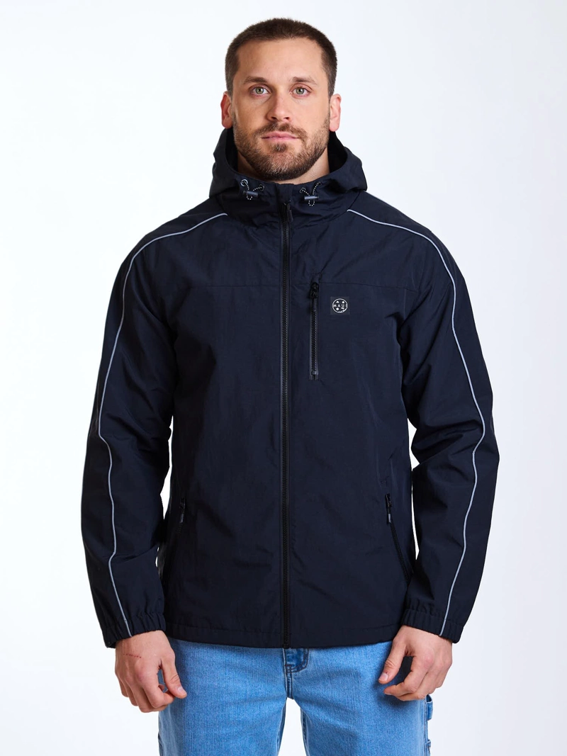 CORTAVIENTO CORAL NEGRO HOMBRE MAUI AND SONS - 1