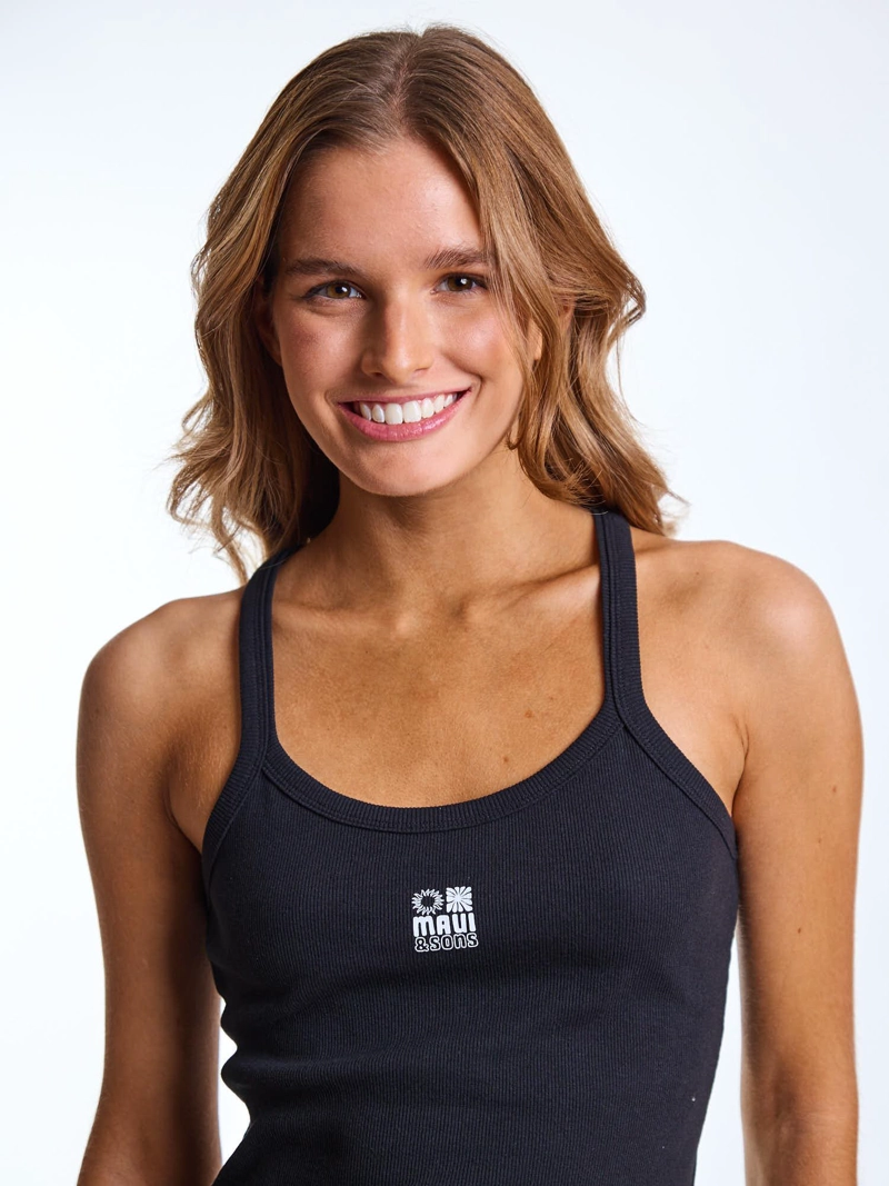 POLERA SM SIENNA NEGRO MUJER MAUI AND SONS - 4