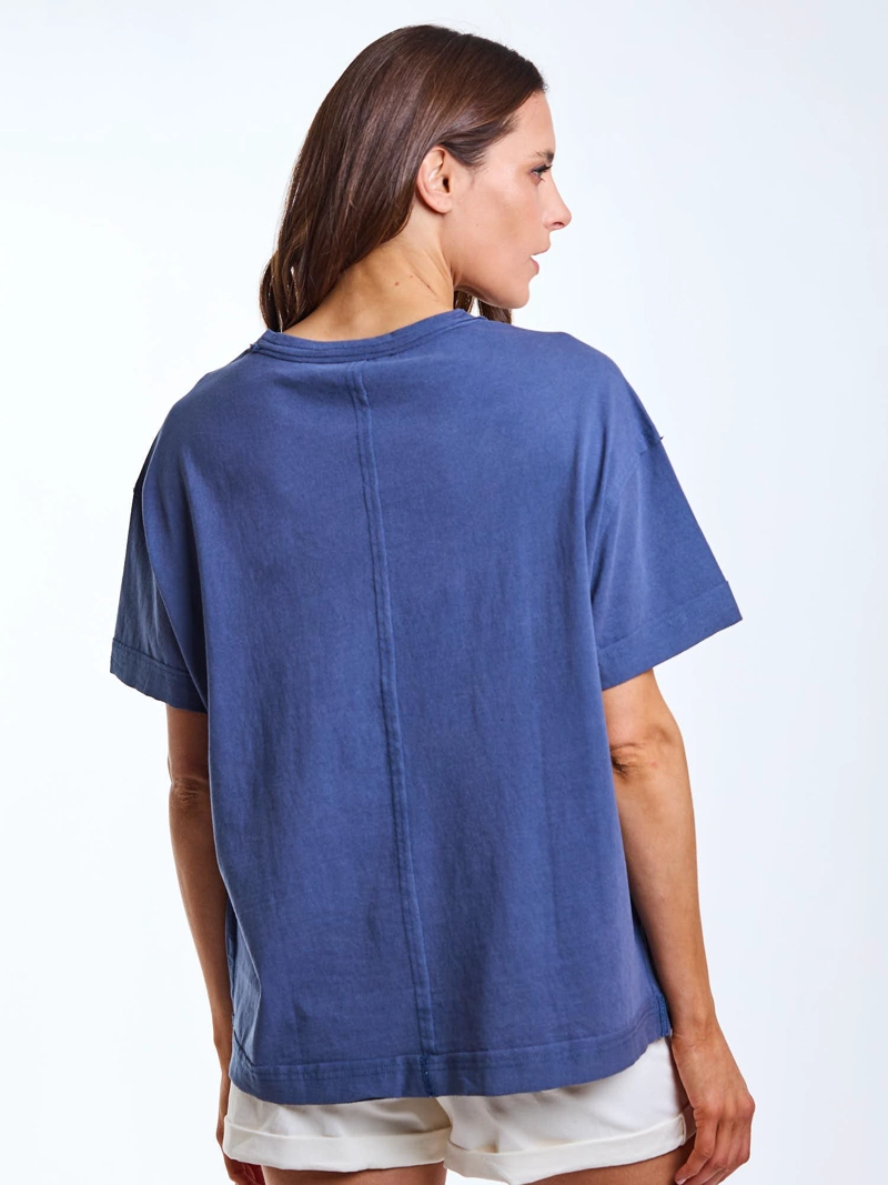 POLERA MC AINA CELESTE MUJER MAUI AND SONS - 2