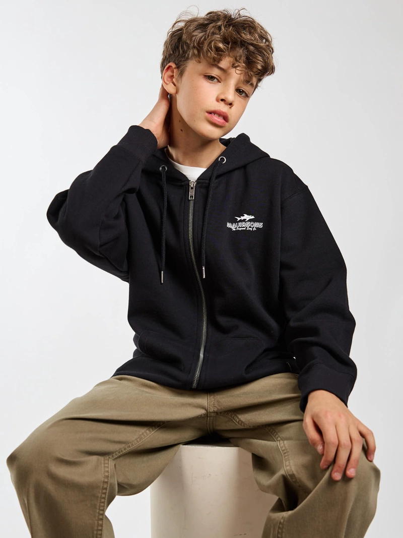POLERON FZ MAKANA NEGRO INFANTIL MAUI AND SONS - 7
