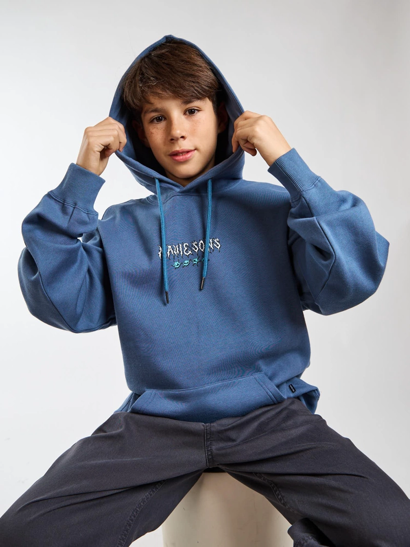 POLERON CANGURO HALE CELESTE INFANTIL MAUI AND SONS - 7
