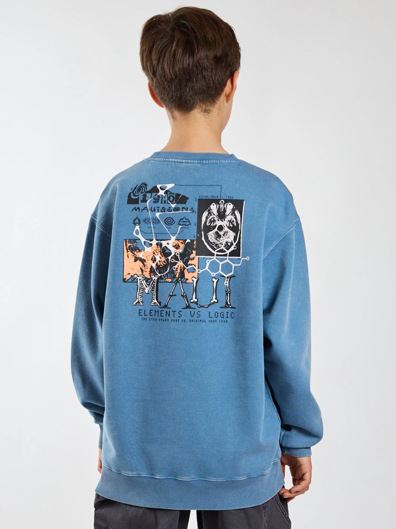 POLERON CR NOHO CELESTE INFANTIL MAUI AND SONS - 2