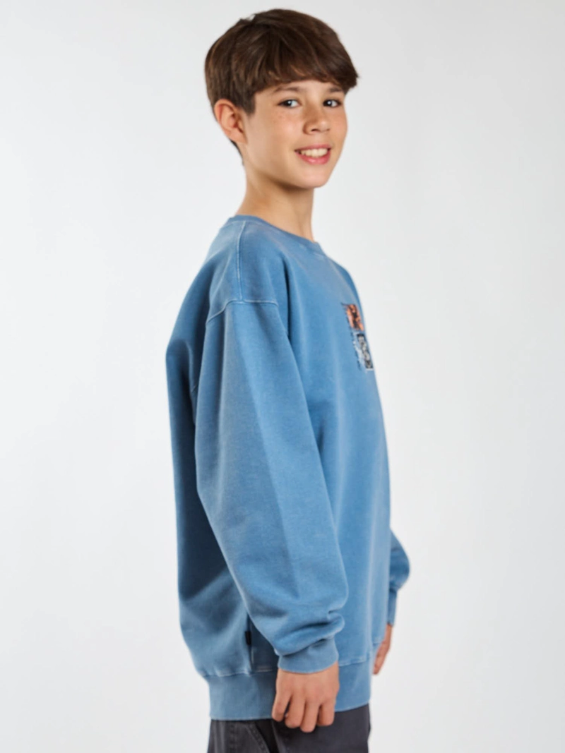 POLERON CR NOHO CELESTE INFANTIL MAUI AND SONS - 3
