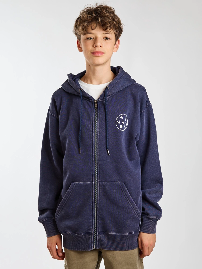 POLERON FZ PALI AZUL INFANTIL MAUI AND SONS - 1