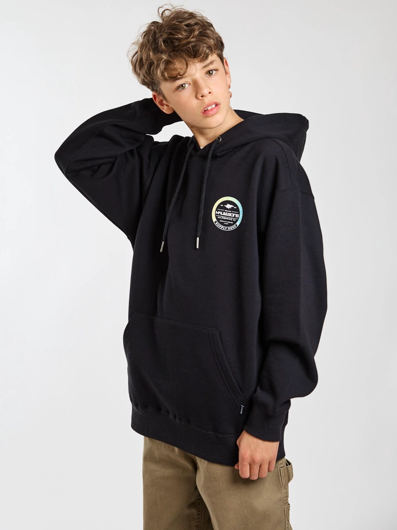 POLERON CANGURO KOA NEGRO INFANTIL MAUI AND SONS - 6