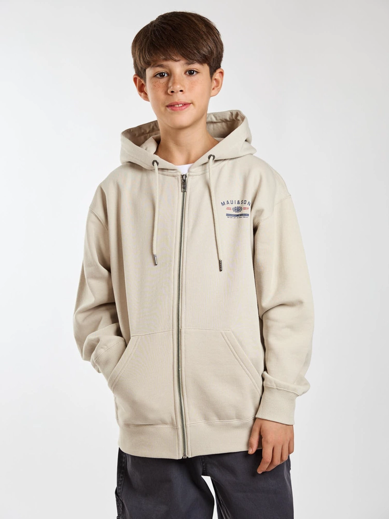 POLERON FZ HONU BLANCO INFANTIL MAUI AND SONS - 6