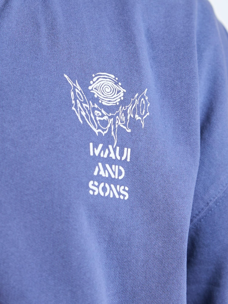 POLERON FZ STORM CELESTE HOMBRE MAUI AND SONS - 5