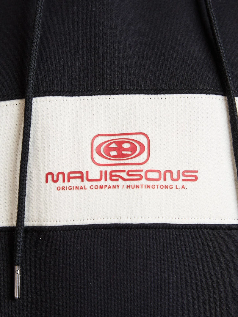 POLERON CANGURO PUKA NEGRO INFANTIL MAUI AND SONS - 5