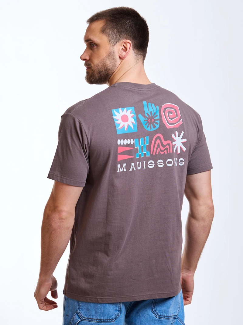 POLERA MC ALOHA CAFE  HOMBRE MAUI AND SONS - 2