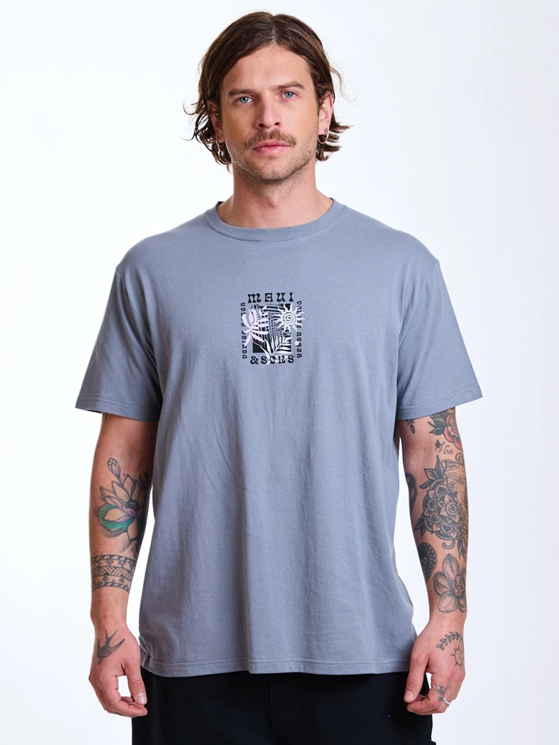 POLERA MC VENICE GRIS HOMBRE MAUI AND SONS - 1