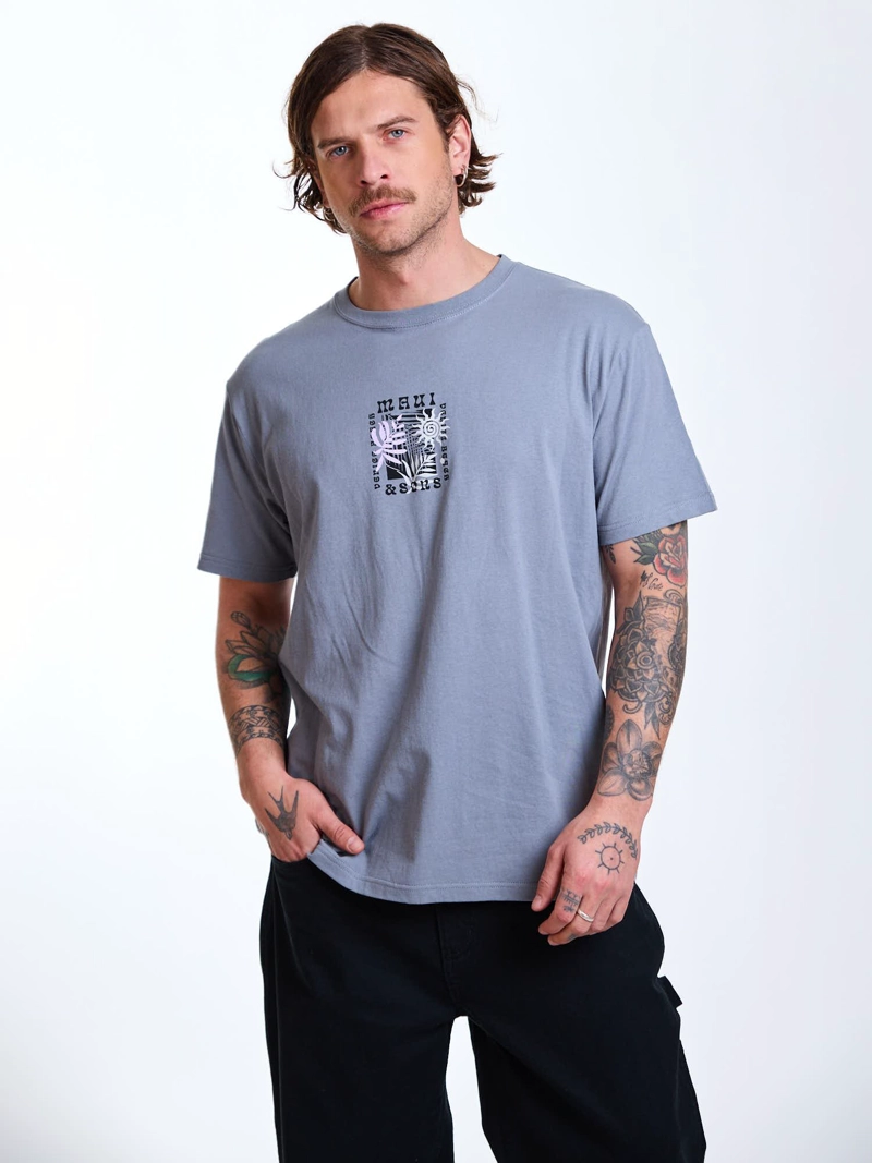POLERA MC VENICE GRIS HOMBRE MAUI AND SONS - 7