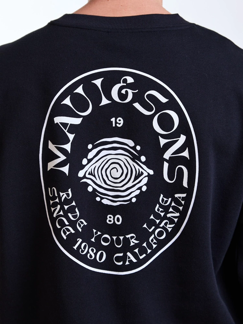 POLERON CR KAHUNA NEGRO HOMBRE MAUI AND SONS - 4