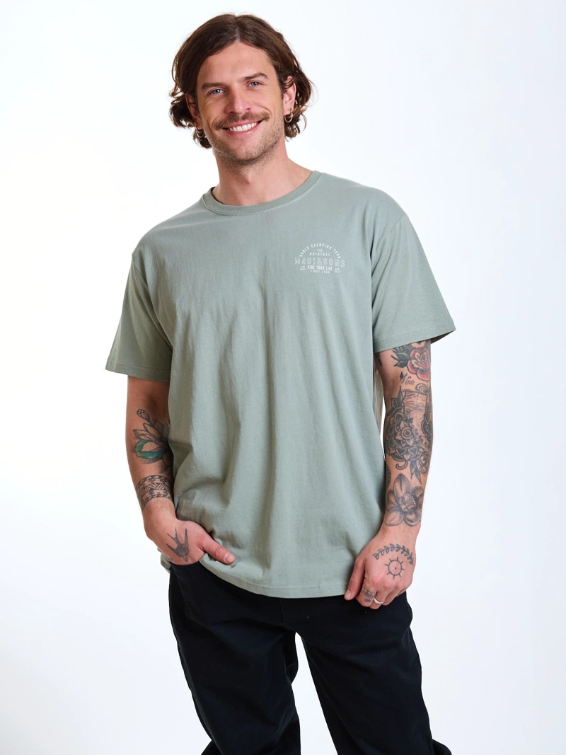 POLERA MC RIDE VERDE HOMBRE MAUI AND SONS - 6