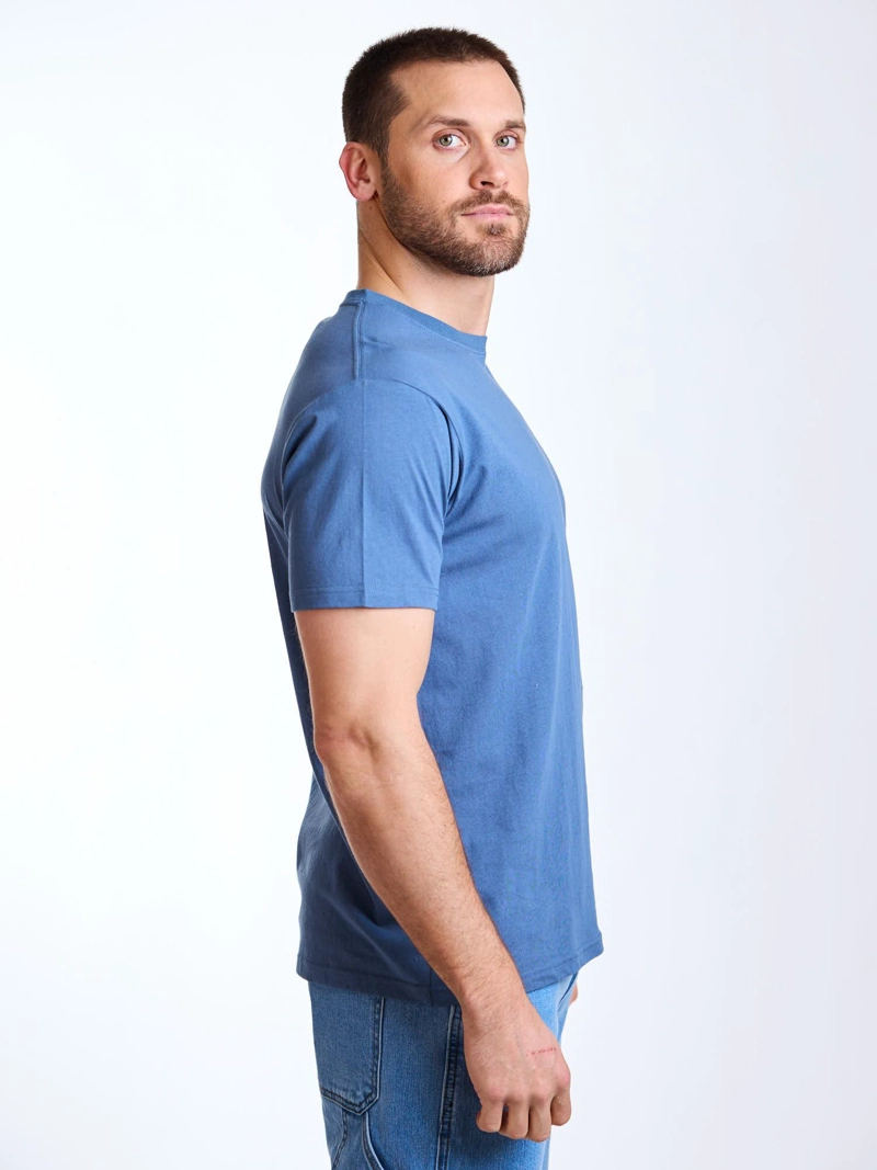 POLERA MC BREEZE AZUL HOMBRE MAUI AND SONS - 3