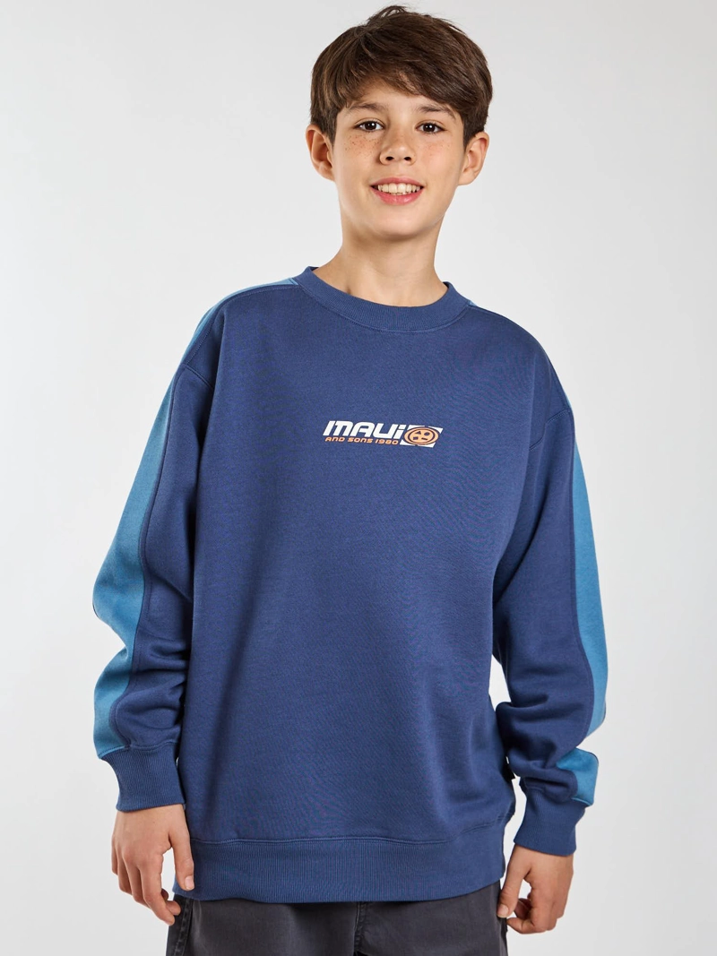 POLERON CR MOKU AZUL INFANTIL MAUI AND SONS - 1