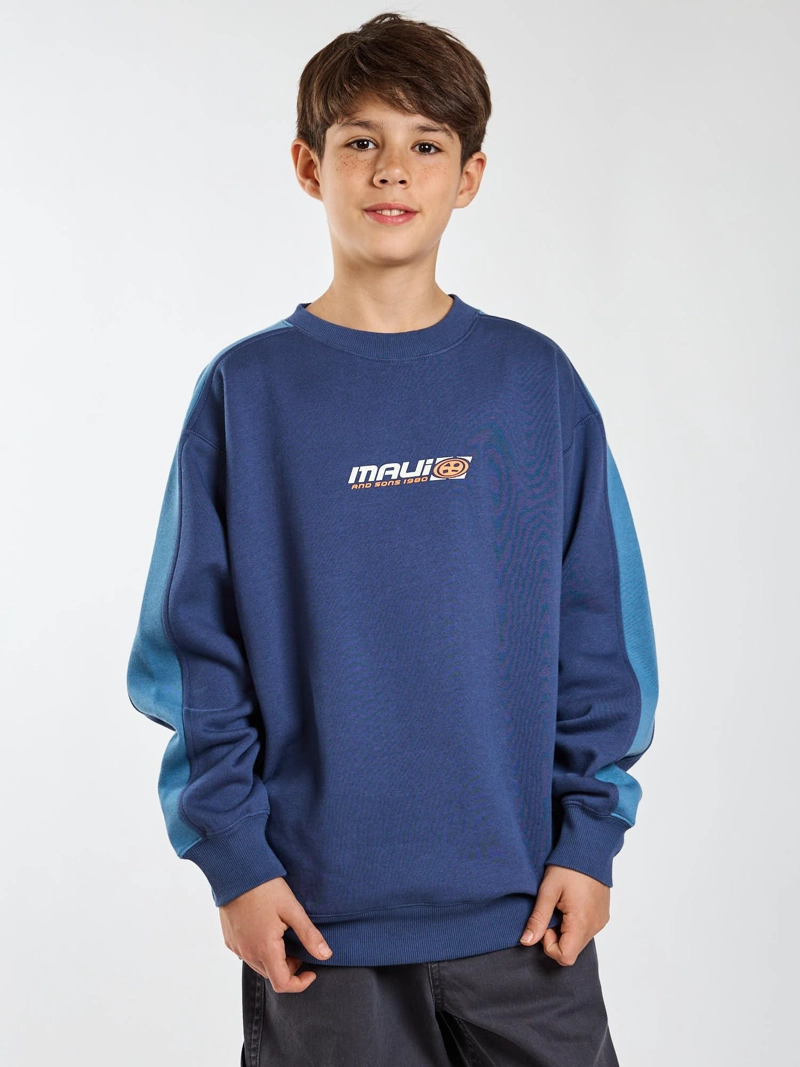 POLERON CR MOKU AZUL INFANTIL MAUI AND SONS - 6