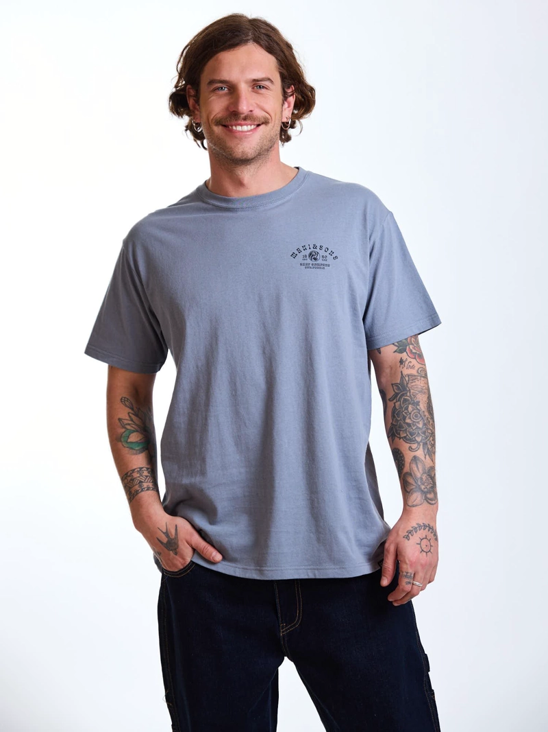 POLERA MC VIBES GRIS HOMBRE MAUI AND SONS - 7